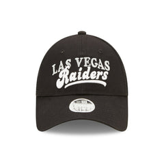 Las Vegas Raiders New Era Women's Team Trucker 9FORTY Snapback Hat Black - NFL