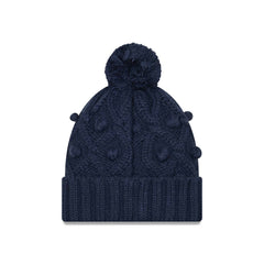 Tennessee Titans New Era Women's Toasty Cuffed Knit Hat with Pom Navy - NFL