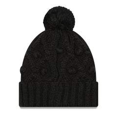 Pittsburgh Steelers New Era Women's Toasty Cuffed Knit Hat with Pom Black - NFL