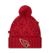 Arizona Cardinals New Era Women's Toasty Cuffed Knit Hat with Pom Cardinal - NFL