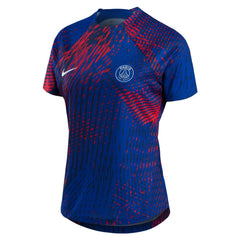 Nike Paris Saint-Germain Women's 2022 Pre-Match Top - Blue