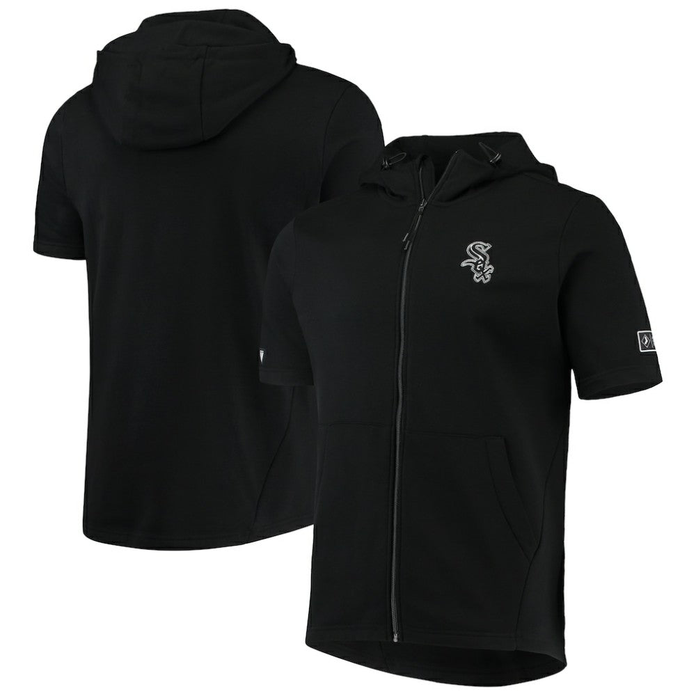 Chicago White Sox Levelwear Recruit Short Sleeve Full-Zip Hoodie Jacket for sale