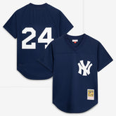 Rickey Henderson New York Yankees Mitchell & Ness Cooperstown Collection Mesh Batting Practice Button-Up Jersey Online