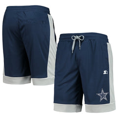 Dallas Cowboys G-III Sports by Carl Banks Fan Favorite Fashion Shorts -Navy/Gray - NFL
