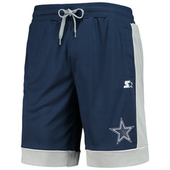 Dallas Cowboys G-III Sports by Carl Banks Fan Favorite Fashion Shorts -Navy/Gray - NFL