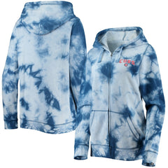 Chicago Cubs New Era Women's Tie-Dye Full-Zip Hoodie Online