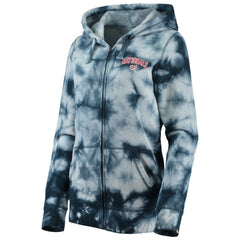 Washington Nationals New Era Women's Tie-Dye Full-Zip Hoodie On Sale