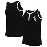 Chicago White Sox New Era Girls Youth Henley Tank Top for sale