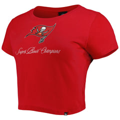 Tampa Bay Buccaneers New Era Women's Historic Champs T-Shirt Red - NFL