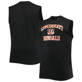Cincinnati Bengals Big & Tall Muscle Tank Top Black - NFL