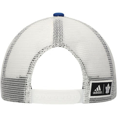 Toronto Maple Leafs - adidas Team Plate Trucker Snapback Hat Blue/White