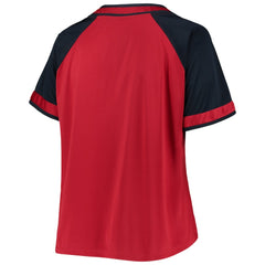 Washington Nationals Women's Plus Size Raglan T-Shirt discount