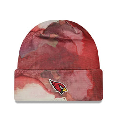 Arizona Cardinals New Era 2022 Sideline Ink Dye Cuffed Knit Hat Cardinal - NFL