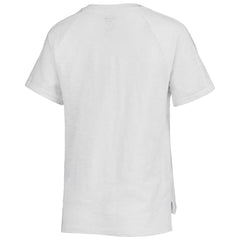NBA - Los Angeles Lakers Concepts Sport Women's Resurgence Slub Burnout Raglan Top & Shorts Sleep Set - Charcoal/White