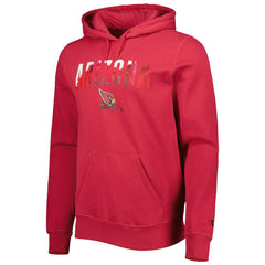 Arizona Cardinals New Era Ink Dye Pullover Hoodie Cardinal - NFL