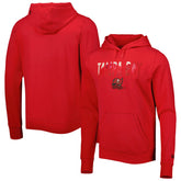Tampa Bay Buccaneers New Era Ink Dye Pullover Hoodie Red - NFL