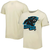 Carolina Panthers New Era Sideline Chrome T-Shirt Cream - NFL