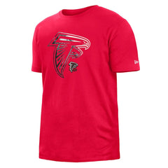 Atlanta Falcons New Era 2022 Sideline Ink Dye T-Shirt Red - NFL