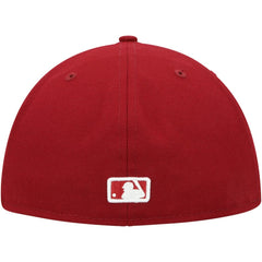 Tampa Bay Rays New Era White Logo 59FIFTY Fitted Hat discount