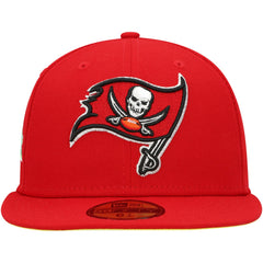 Tampa Bay Buccaneers New Era Super Bowl XXXVII Citrus Pop 59FIFTY Fitted Hat Scarlet - NFL
