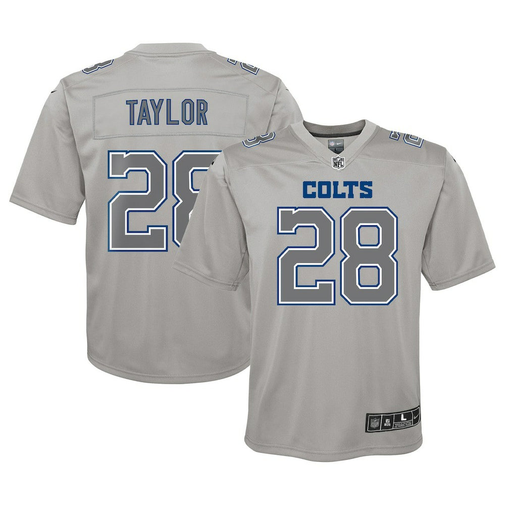 Jonathan Taylor Indianapolis Colts Youth Atmosphere Game Jersey Gray - Nike