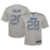 Jonathan Taylor Indianapolis Colts Youth Atmosphere Game Jersey Gray - Nike