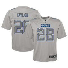 Jonathan Taylor Indianapolis Colts Youth Atmosphere Game Jersey Gray - Nike