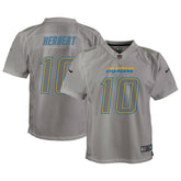Justin Herbert Los Angeles Chargers Youth Atmosphere Game Jersey Gray - Nike