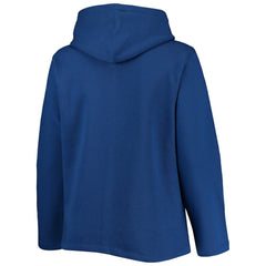 Chicago Cubs Soft as a Grape Women's Plus Size Side Split Pullover Hoodie Clearance