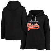 San Francisco Giants Soft as a Grape Women's Plus Size Side Split Pullover Hoodie Lifestyle