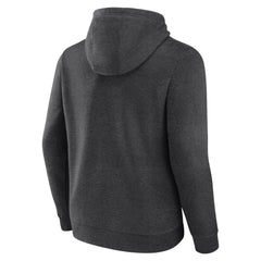 Green Bay Packers Primary Logo Fitted Pullover Hoodie Charcoal - NFL