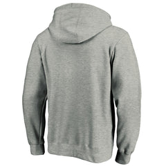 Green Bay Packers Primary Logo Fitted Pullover Hoodie Heather Gray - NFL