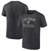 Las Vegas Raiders Victory Arch T-Shirt Heather Charcoal - Fanatics