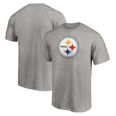 Pittsburgh Steelers Primary Logo T-Shirt Heather Gray - Fanatics