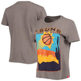 NBA - Phoenix Suns Sportiqe Women's Street Capsule Arcadia T-Shirt - Charcoal