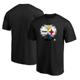 Pittsburgh Steelers Midnight Mascot Team Logo T-Shirt Black - NFL