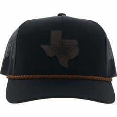 Dallas Cowboys HOOey State Patch Trucker Snapback Hat Black - NFL