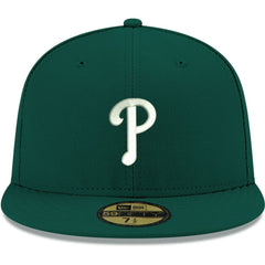 Philadelphia Phillies New Era White Logo 59FIFTY Fitted Hat Clearance