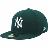 New York Yankees New Era White Logo 59FIFTY Fitted Hat On Sale