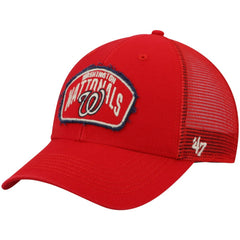Washington Nationals '47 Cledus MVP Trucker Snapback Hat discount