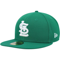 St. Louis Cardinals New Era White Logo 59FIFTY Fitted Hat Lifestyle
