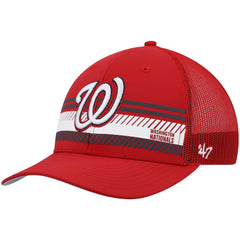Washington Nationals '47 Cumberland Trucker Snapback Hat Lifestyle