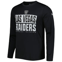 Las Vegas Raiders New Era Combine Authentic Offsides Long Sleeve T-Shirt Black - NFL