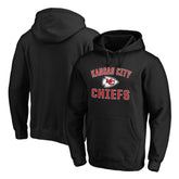 Kansas City Chiefs Victory Arch Team Fitted Pullover Hoodie Black - NFL
