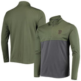 San Francisco Giants Levelwear Delta Pursue Quarter-Zip Jacket Lifestyle