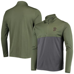 San Francisco Giants Levelwear Delta Pursue Quarter-Zip Jacket Lifestyle
