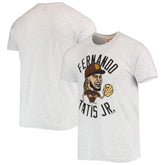 Fernando Tatis Jr. San Diego Padres Homage Caricature Tri-Blend T-Shirt for sale