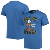 Salvador Perez Kansas City Royals Homage Caricature Tri-Blend T-Shirt Sale