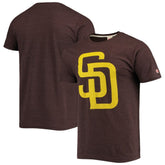 San Diego Padres Homage Hand Drawn Logo Tri-Blend T-Shirt for sale