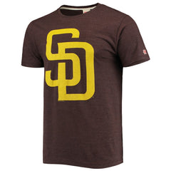 San Diego Padres Homage Hand Drawn Logo Tri-Blend T-Shirt for sale